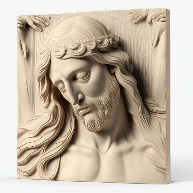 3D model jesus (STL)